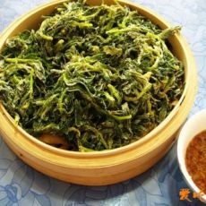 粉蒸面条菜的做法