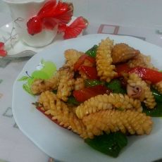 鲜美鱿鱼花的做法 鲜美鱿鱼花的做法