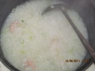 美味虾粥的做法
