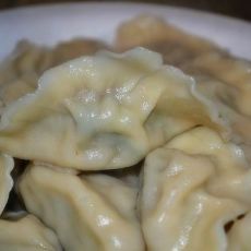 芥兰馅的饺子的做法