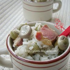 鲜蚕豆火腿焖饭的做法 鲜蚕豆火腿焖饭的做法