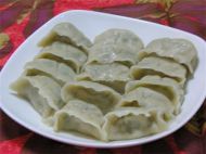 韭苔鲜虾猪肉饺的做法