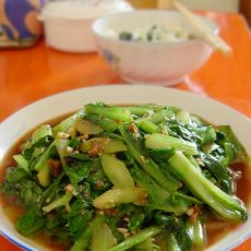 豆豉鲮鱼油麦菜的做法 豆豉鲮鱼油麦菜的做法