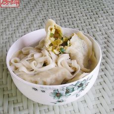 素饺子面的做法