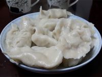 荠菜猪肉饺子的做法
