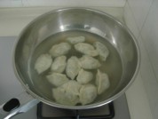 韭菜海红水饺的做法