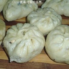 苋菜鸡蛋粉丝包的做法 苋菜鸡蛋粉丝包的做法