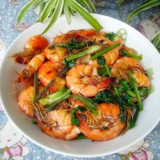 香菜虾仁的做法