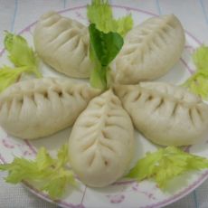 香菇猪肉柳叶包的做法