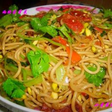 青菜豆芽炒面的做法 青菜豆芽炒面的做法
