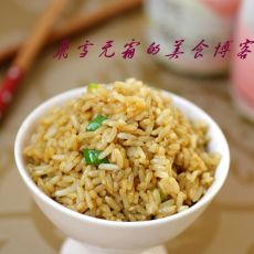 蚝油炒饭的做法