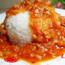 茄汁肉末饭的做法 茄汁肉末饭的做法