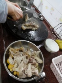 姜蓉白切鸡的做法