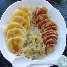 腊味土豆焖饭的做法 腊味土豆焖饭的做法
