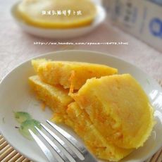 微波乳酪胡萝卜糕的做法