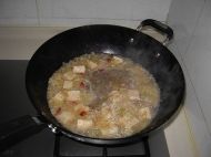酸菜冻豆腐的做法