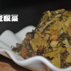 油渣酸菜的做法
