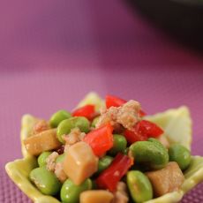 肉末豆米杏鲍菇丁的做法 肉末豆米杏鲍菇丁的做法