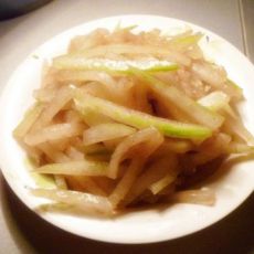 醋溜瓜丝的做法
