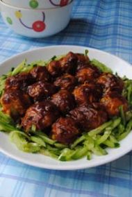 麻辣鸡丝土豆球的做法