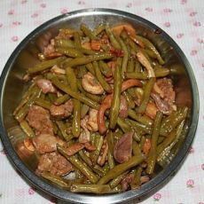 酸豆角炒鸡杂的做法 酸豆角炒鸡杂的做法