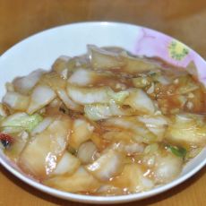 醋溜白菜片的做法 醋溜白菜片的做法