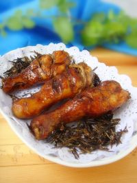 椒盐茶香鸡腿的做法