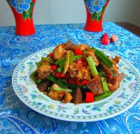 爆炒鸡胸肉的做法