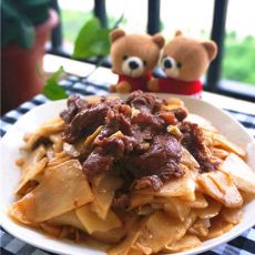 酸笋片炒牛肉的做法 酸笋片炒牛肉的做法
