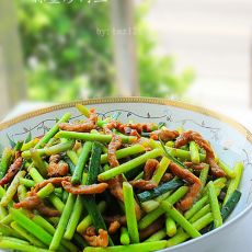 蒜薹炒肉丝的做法 蒜薹炒肉丝的做法