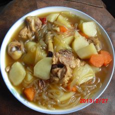 土豆粉条炖鸡的做法 土豆粉条炖鸡的做法