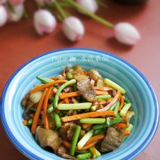 蒜苔炒肉片的做法 蒜苔炒肉片的做法