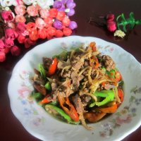 双椒炒子鸭的做法