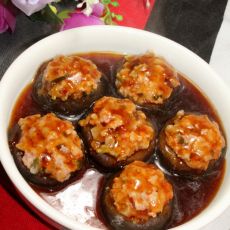 香菇酿泡菜肉沫块的做法 香菇酿泡菜肉沫块的做法