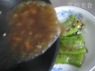 虎皮尖椒酿肉的做法