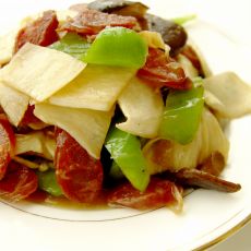 茭白腊肠的做法 茭白腊肠的做法