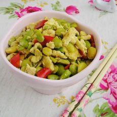 蚕豆炒鸡蛋的做法 蚕豆炒鸡蛋的做法
