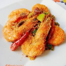蒜味黄金虾的做法 蒜味黄金虾的做法