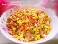 玉米粒的做法
