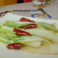 辣味娃娃菜的做法