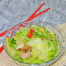椒香包菜的做法 椒香包菜的做法