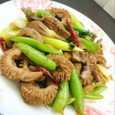 大葱炒腰花的做法 大葱炒腰花的做法