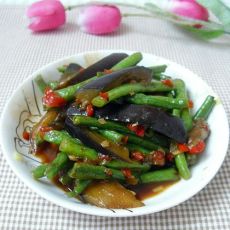 长豆角烧茄子的做法 长豆角烧茄子的做法