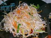炝炒豆芽的做法