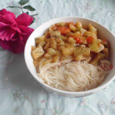 番茄茄子挂面的做法 番茄茄子挂面的做法