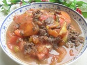 番茄炒牛肉的做法