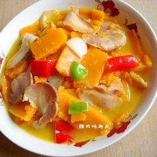 腊肉炖南瓜的做法 腊肉炖南瓜的做法
