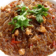肉末炒粉条的做法