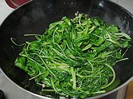 蒜蓉炒空心菜的做法