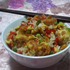 金钩火腿炒饭的做法 金钩火腿炒饭的做法